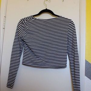 Stripped crop top